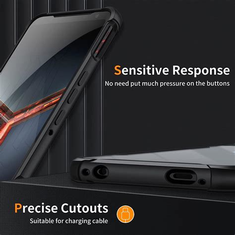 Buy Fanbiya Armor Case for ASUS ROG Phone 2 with Camera Cover, Slim ...