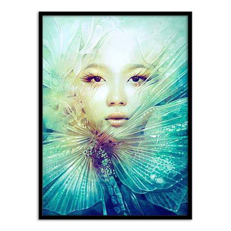 ARTWOKE Locust, Wall Art Print, Multicolor Paper with PVC Frame, (12" x ...