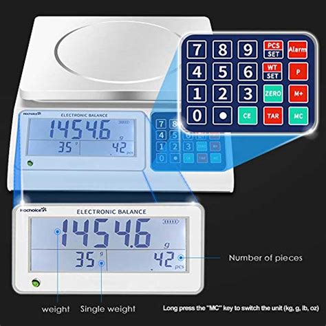 Buy Hochoice Industrial Counting Scale Gram Scales for Parts and Coins ...