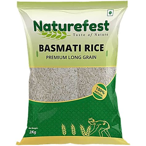 Buy Naturefest Premium Basmati Rice - Long Grain Online at Best Price ...