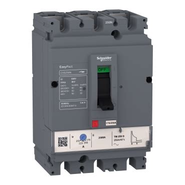 LV525453 - Easypact CVS - CVS250N circuit breaker - 3P/3d | Schneider ...