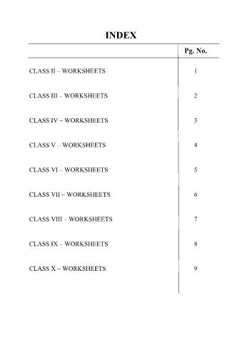 Page 4 - worksheets final