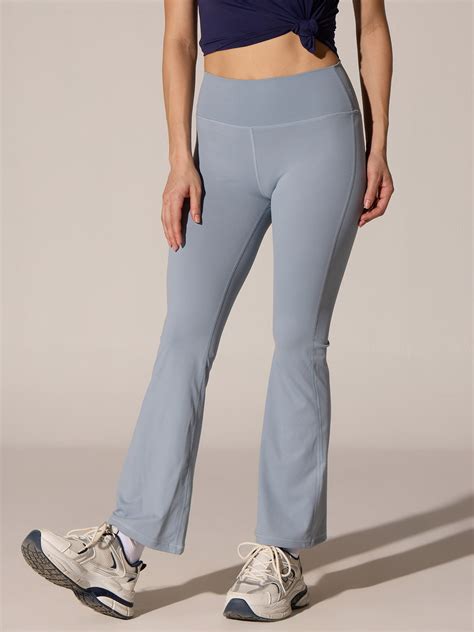 Slate Grip-It Flare Pants – CAVA Athleisure Pvt Ltd