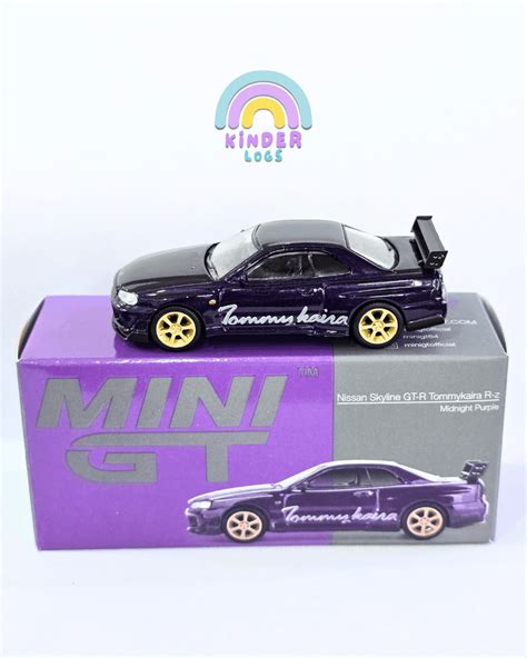 Mini GT Nissan Skyline GT-R Tommykaira R-Z - Midnight Purple (Open Box ...