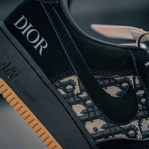 Air Force 1 Low Dior Black – Premium First Copy Shoes