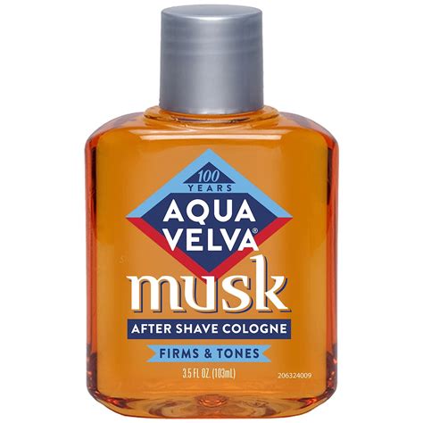 Buy Aqua Velva Aqua Velva Musk After Shave Cologne, 3.5 oz (Pack of 2 ...