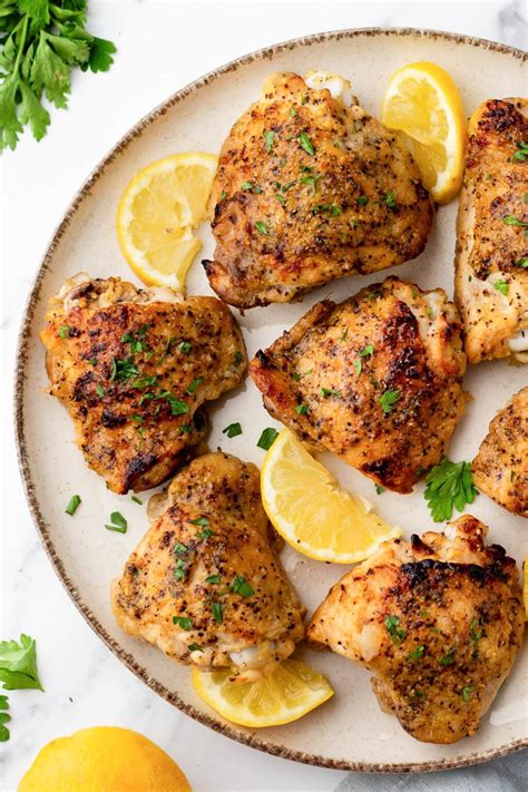 Lemon Pepper Chicken Thighs - Know Your Produce