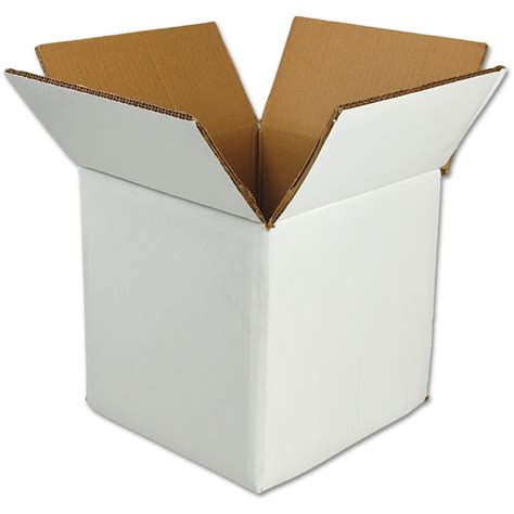 5 Ply White Corrugated Box - 6x6x5 | UPACK