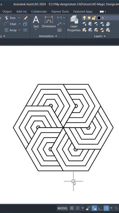 Image result for AutoCAD 2D Drawing Array