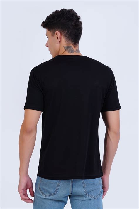 Buy Black Crew Neck Gym Tshirt For Men Online In India