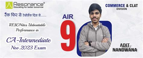 CA-Intermediate Result November 2023