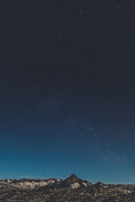 Download Calm Starry Night Sky Wallpaper | Wallpapers.com