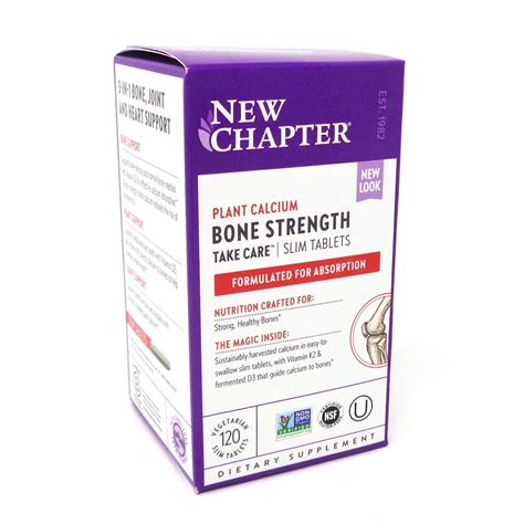 New Chapter - Bone Strength Take Care - 120 Slim Tablets - Walmart.com ...
