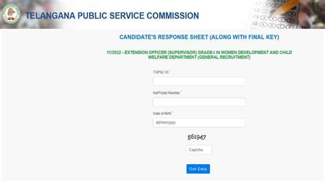 TSPSC EO Result 2025 Released at tspsc.gov.in, Download Extension ...