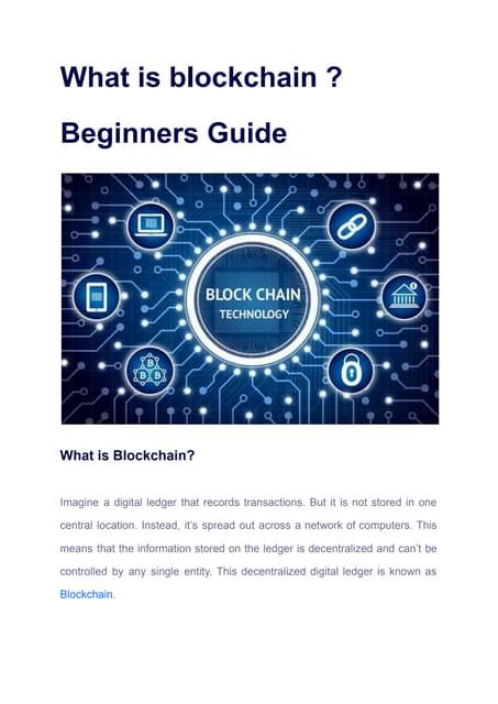 Image result for Blockchain Tutorial for Beginners PDF