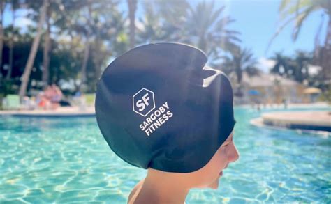 Buy Sargoby Fitness Kids Swim Cap for Long Hair Dreadlocks Braids Locs ...
