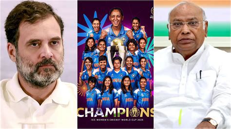 Rahul Gandhi, Mallikarjun Kharge & Shashi Tharoor Congratulate Team ...