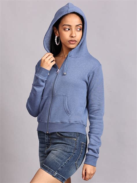 Blue Hoodie Jacket – GENZEE