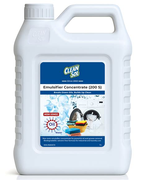 Cleansol 200 S Emulsifier Concentrate | Laundry Grease Removal Booster