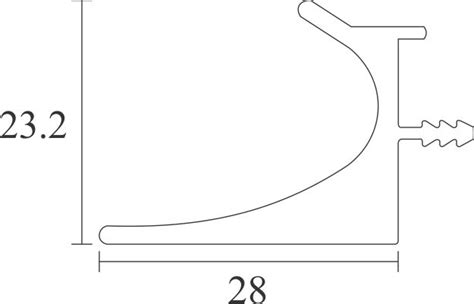 Aluminium Handle Profile EAPS-027 | Enox India