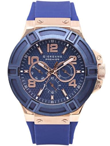 Giordano Premier Men Navy Analogue Watch P1059-05