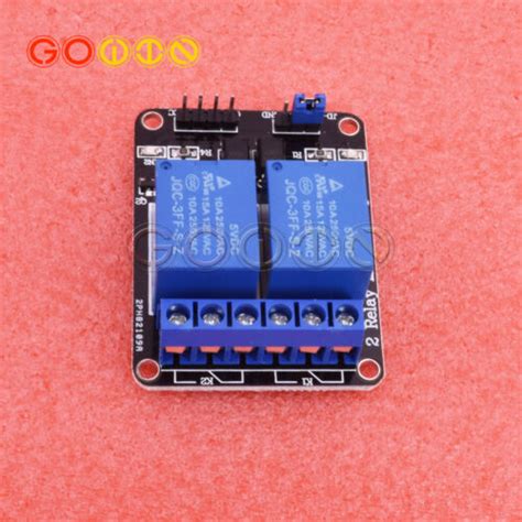 5V Two 2 Channel Relay Module With optocoupler For | Ubuy India
