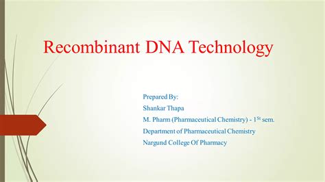 Recombinant DNA Technology 的图像结果