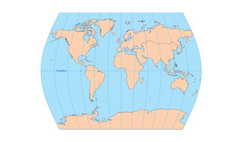 Map Projection 的图像结果