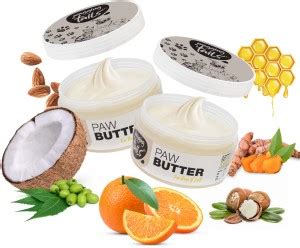 Wagging Tails Paw Butter for Dogs and Puppy 50g - Pack of 2 Pet Spa Kit ...