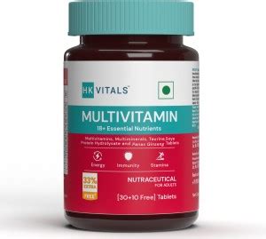 HEALTHKART HK Vitals Multivitamin for Men & Women with Multimineral ...