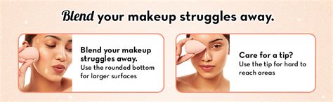 Plush Peachy Puff Microfiber Beauty Blender with Case | Makeup Sponge ...