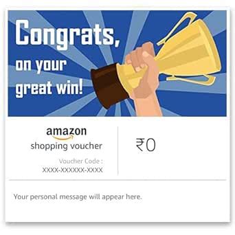 Amazon Shopping Voucher | Valid for physical products on Amazon.in ...