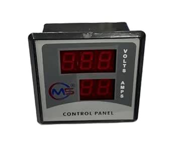 ms control 72MM Analog 0-500V and 0-50Amp Digital Ammeter Voltmeter ...