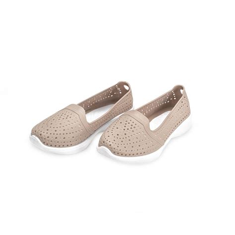 Soft touch, strong hold – Peach Ballet Flats | Indifeet