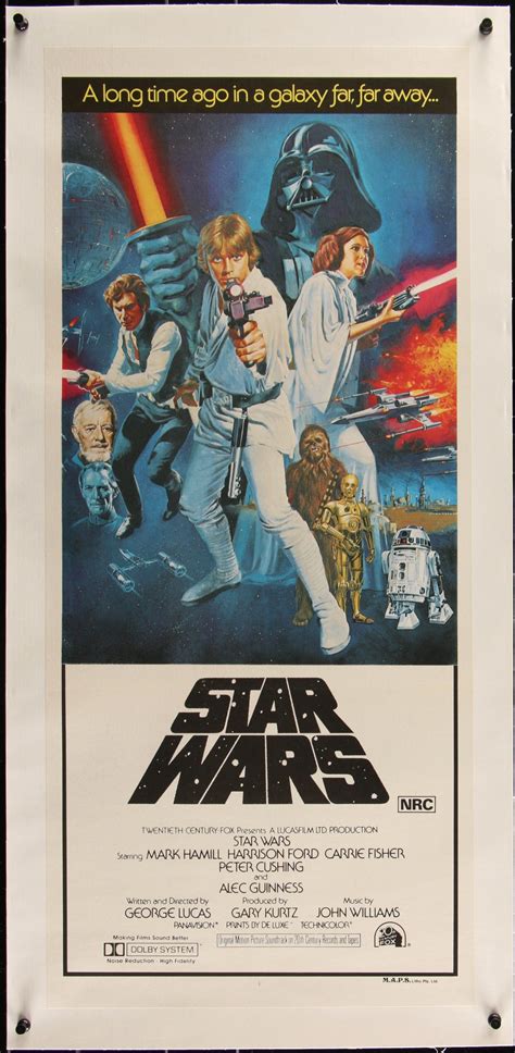 Star Wars Original Movie Poster Movie Poster Star Wars A New Hope