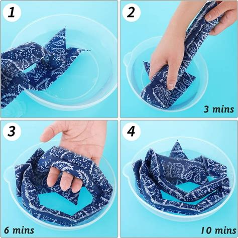 Cooling Neck Wraps - 12 Pack Ice Scarves For Summer Outdoor Activities ...
