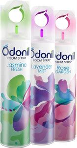 Odonil Room Spray(Lavender-Jasmine-Rose)Natural Air Freshener Blocks ...