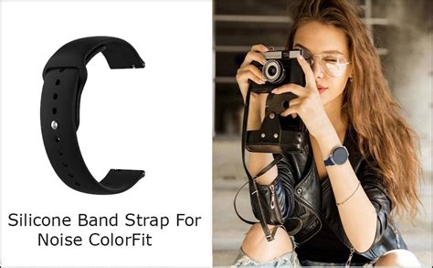 Techvor 22mm Silicone Replacement Rubber Sport Watch Band Strap ...