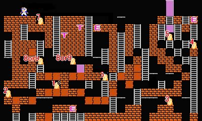 Lode Runner Level 50 的图像结果