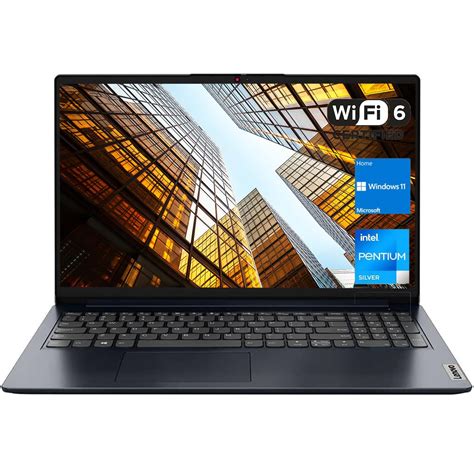 Lenovo IdealPad 1 Laptop, 15.6" FHD Display, Intel Pentium Silver N6000 ...