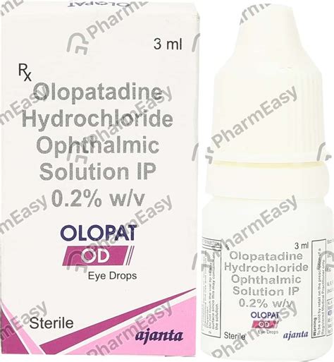 Olopat Od 5 MG Eye Drop (3): Uses, Side Effects, Price & Dosage | PharmEasy