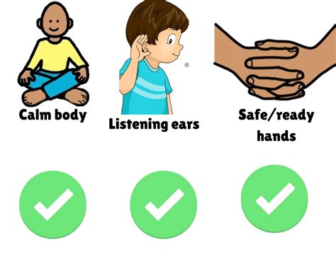 Pete the Cat Token Boards-calm Body, Listening Ears, Safe Hands Visual ...