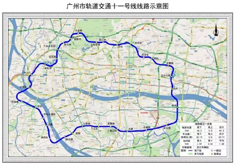 广州地铁11号线线路图及站点（2020年最新）- 广州本地宝