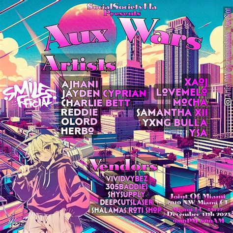 Auxwars, 2010 NW Miami Ct, Miami, FL, USA, 11 December to 12 December ...