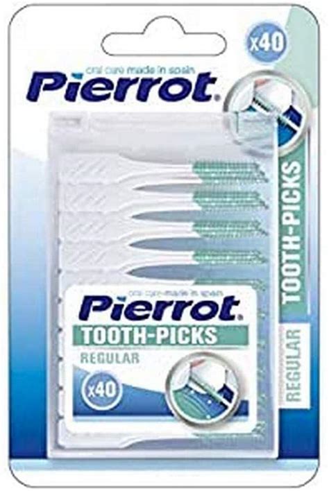PIERROT TOOTHPICKS REGULAR INTERDENTAL 40 UNITS * PACK OF 3 : Amazon.in ...