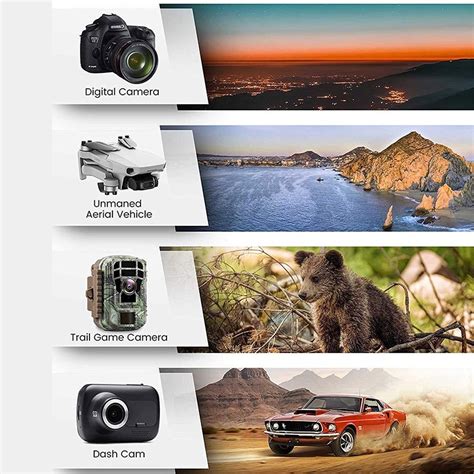 SD Card Reader for Phone/Camera Dual Card Slot Memory Card Reader Supports SD and TF Card High ...