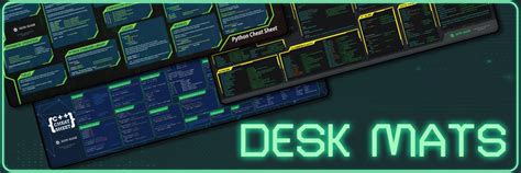 Image result for Python Desk Mat Commands
