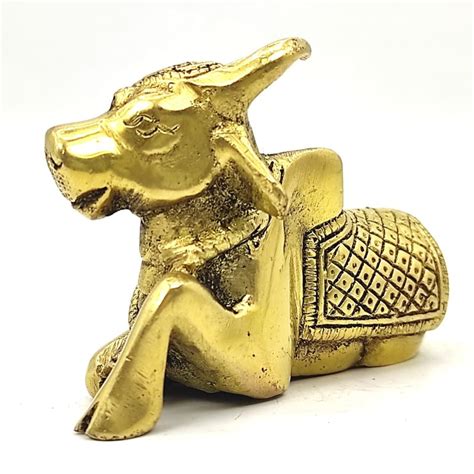 Brass Vastu Nandi Bull Mahavastu Remedies – GonaKart India