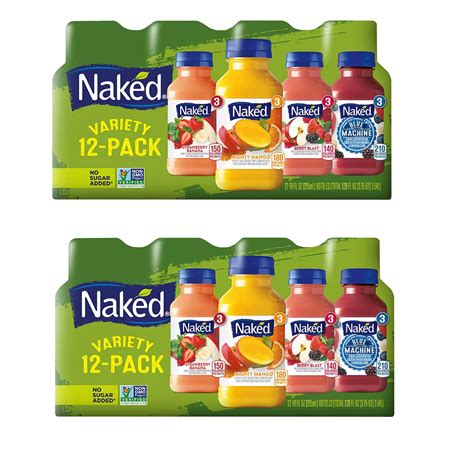 Amazon.com : Gourmet Kitchn Naked Juice Variety Pack | Strawberry ...