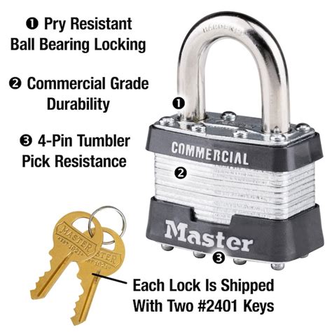 Master Lock Key Identification 的图像结果